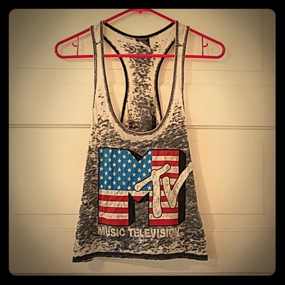 Crop top with racerback